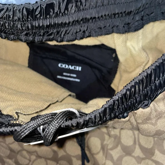 Coach Brown Patterned Shorts - Picture 3 of 6